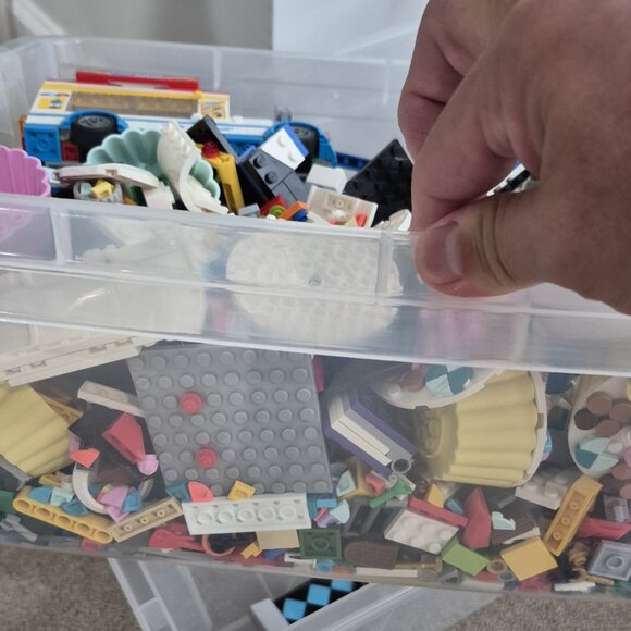 Lego Pieces One Whole Box - Picture 2 of 4